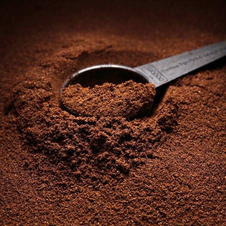 Coffee Grounds W/ Mushrooms & lions mane infused